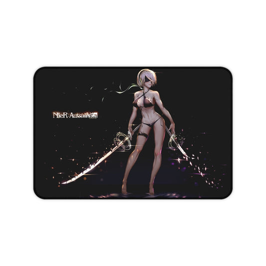 2B Sexy Bikini Katana Nier Automata Mousepad - Non Slip Desk Mat