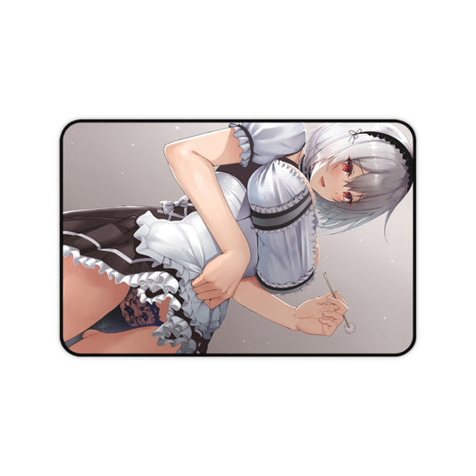 Sirius Flashing Panties Mousepad - Azur Lane Gaming Large Desk Mat - Ecchi Mouse Pad - MTG Playmat