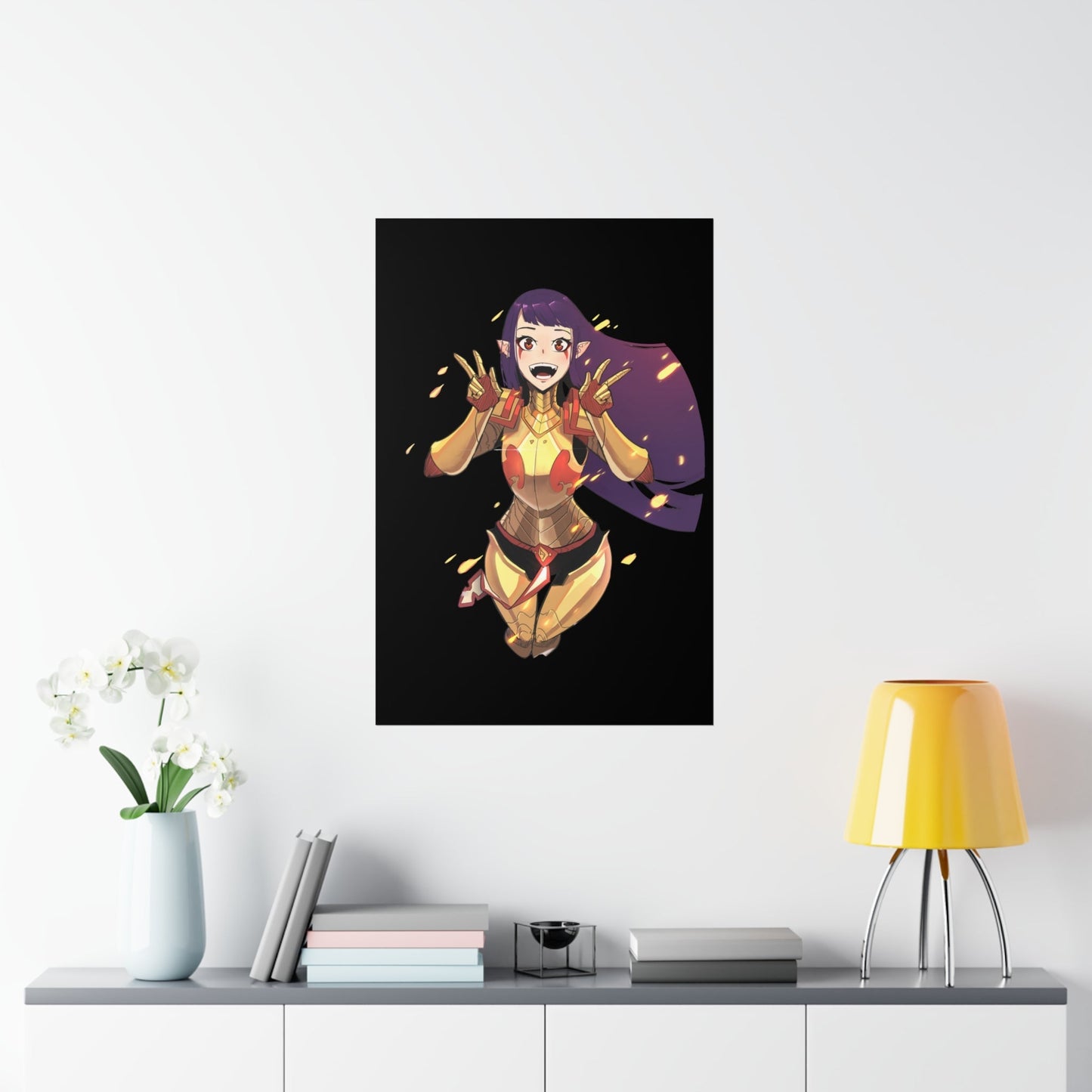 Solo Leveling Poster - Premium Matte Vertical Poster - Kawaii Esil Radiru Anime Wall Art Decor