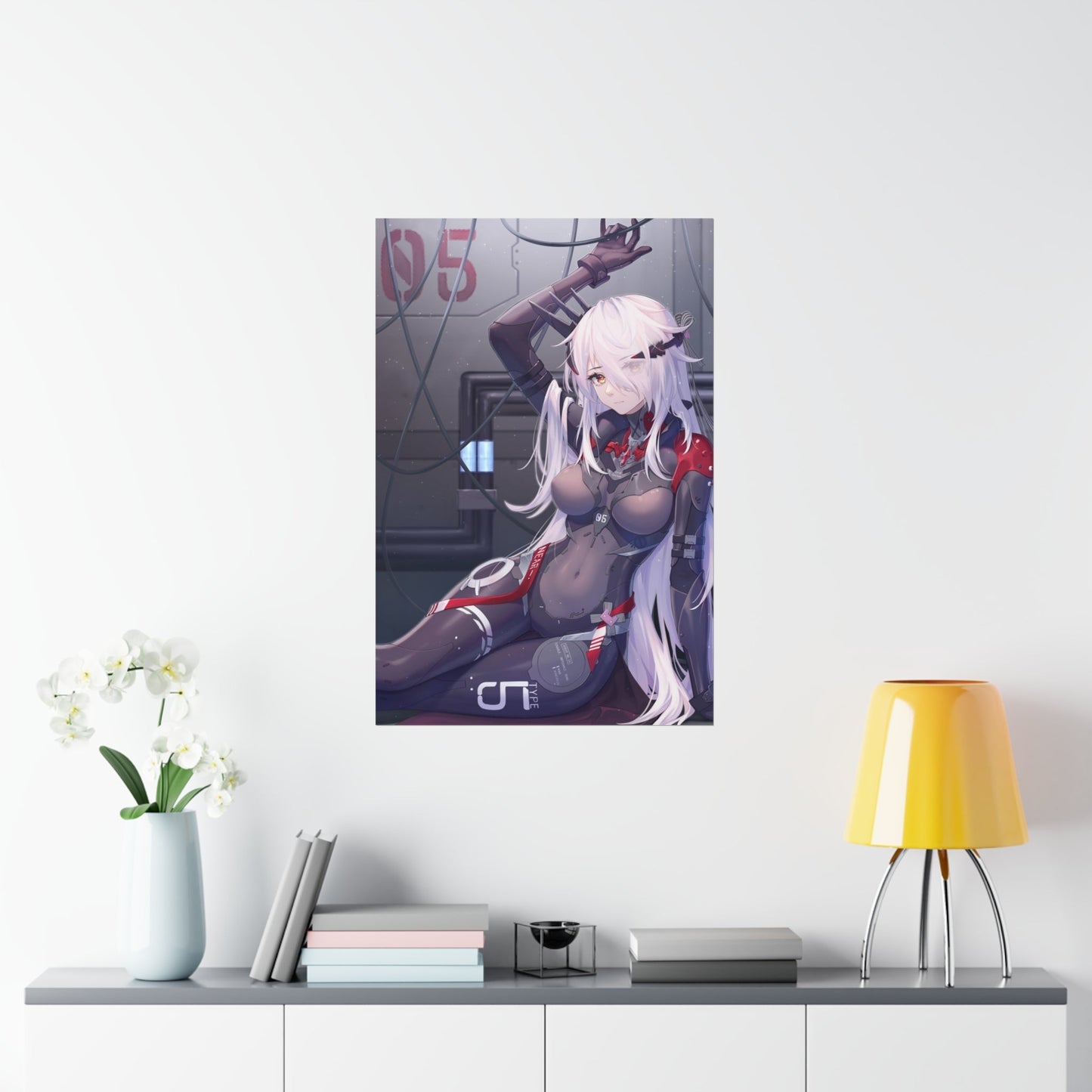 Nemesis Tower Of Fantasy Waifu Poster - Gaming Decor Wall Art - Premium Matte Vertical Poster