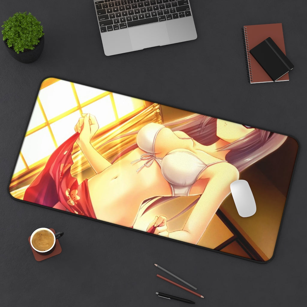 Clannad Sexy Mousepad - Sakagami Tomoyo Bikini Anime Desk Mat - Ecchi Playmat