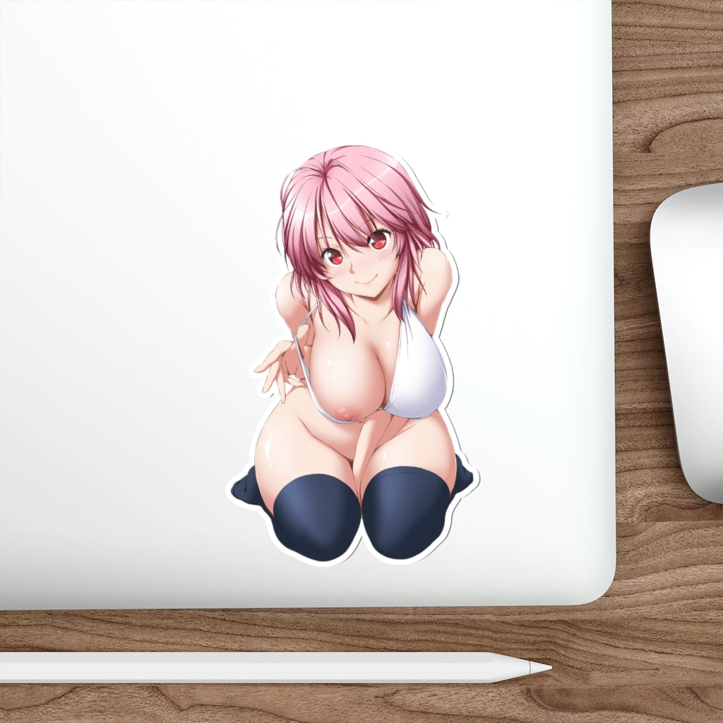 Touhou Yuyuko Sexy Waifu Waterproof Sticker - Ecchi Vinyl Decal