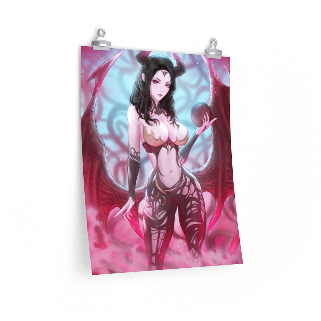 Sexy Vykas Lost Ark Poster - Ecchi Premium Matte Vertical Poster - Adult Wall Art