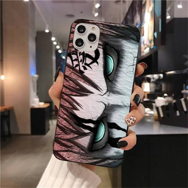 Naruto anime phone case -  Itachi Uchiha,  Sasuke , Kakashi Eyes Phone Case -  For iphone 13 12 11 Pro Mini XS Max 8 7 Plus