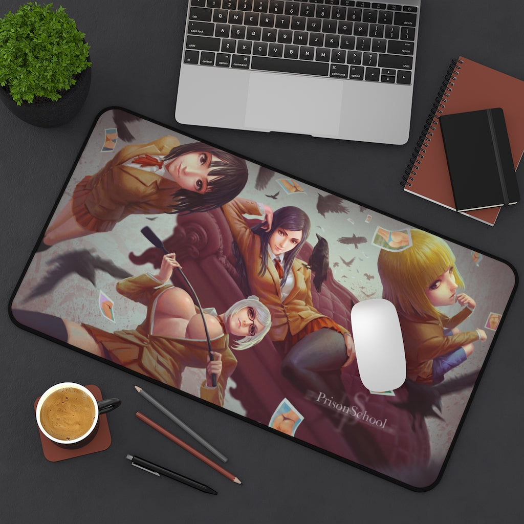 Prison School Sexy Waifus Manga Desk Mat - Anime Mousepad - Sexy Girls Playmat