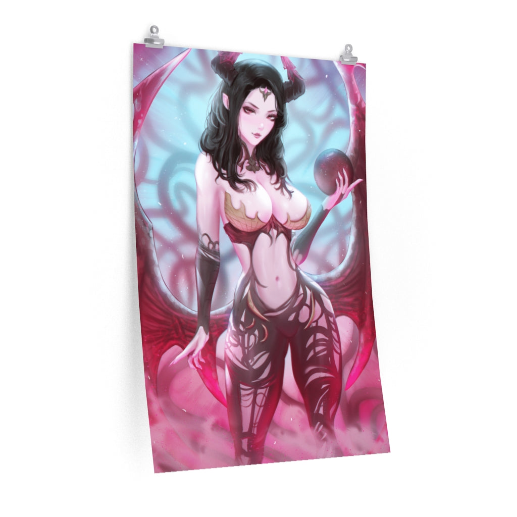 Sexy Vykas Lost Ark Poster - Ecchi Premium Matte Vertical Poster - Adult Wall Art