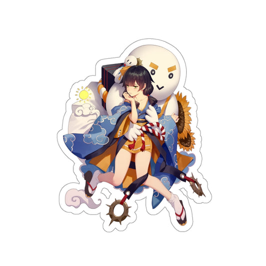 Onmyoji Kawaii Hiyoribo Waterproof Sticker - Ecchi Vinyl Decal