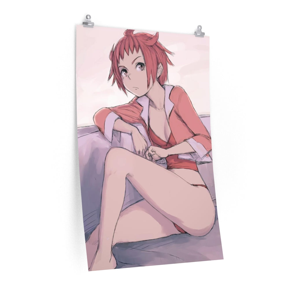 Souya Akira Dragonaut Poster - Lewd Premium Matte Vertical Poster - Adult Wall Art