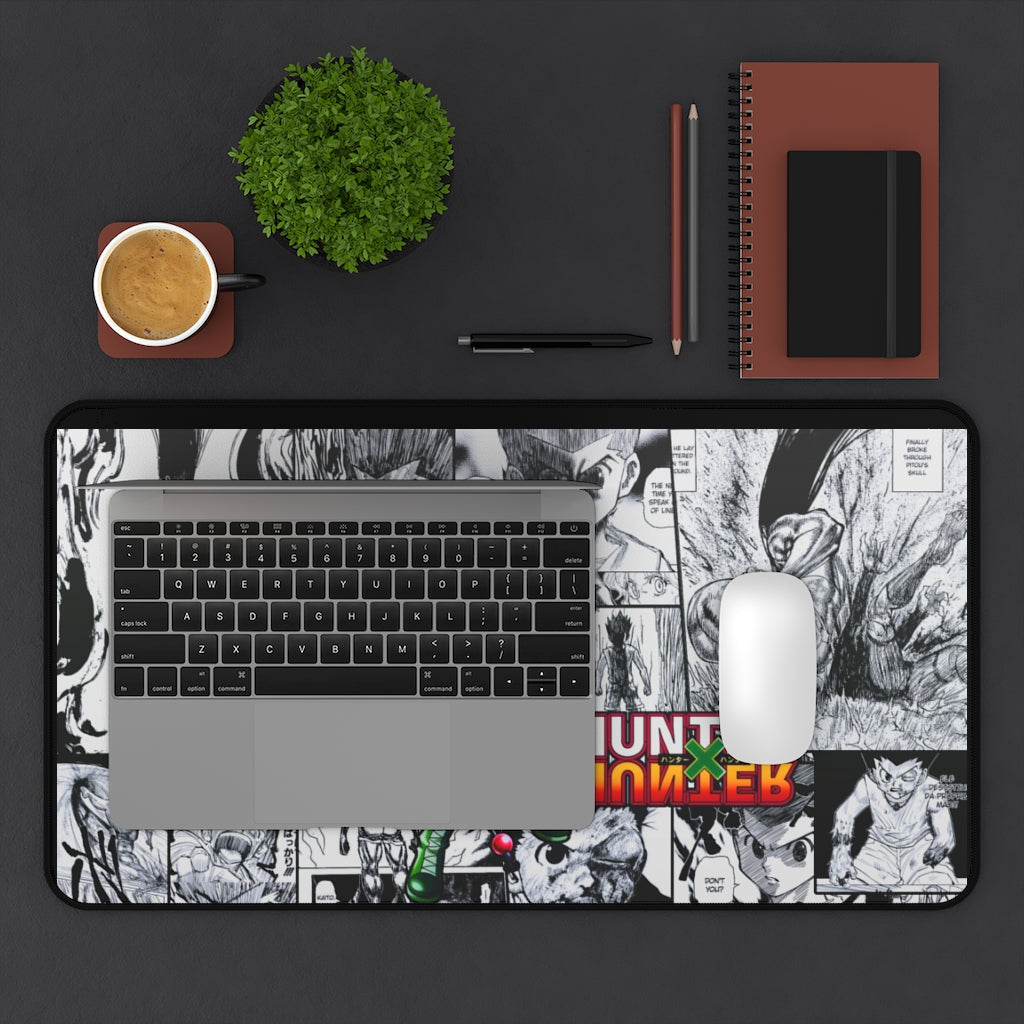 Hunter X Hunter anime Mouse Pad /Desk Mat - Gon freecs ( plus manga covers) - The Mouse Pads Ninja Home Decor