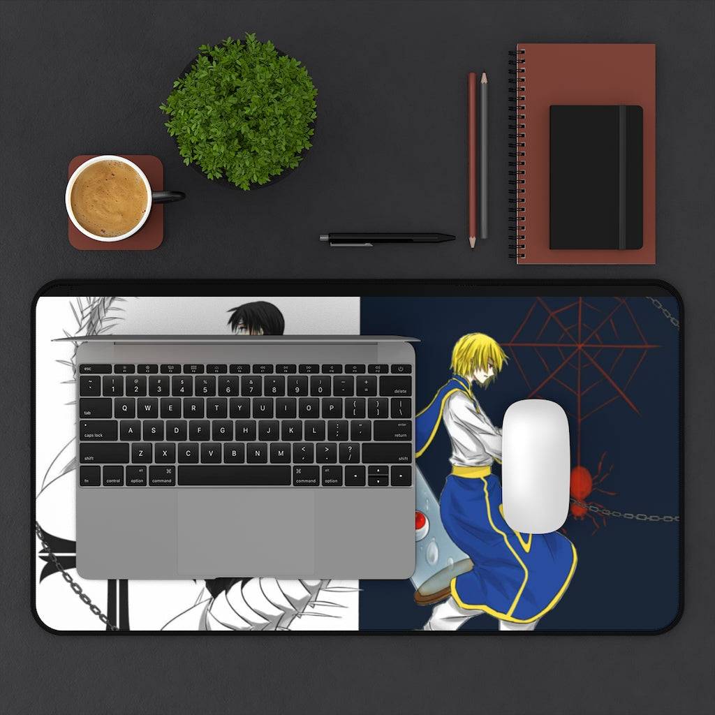 Hunter X Hunter anime Mouse Pad /Desk Mat - kurapika vs chrollo - The Mouse Pads Ninja Home Decor