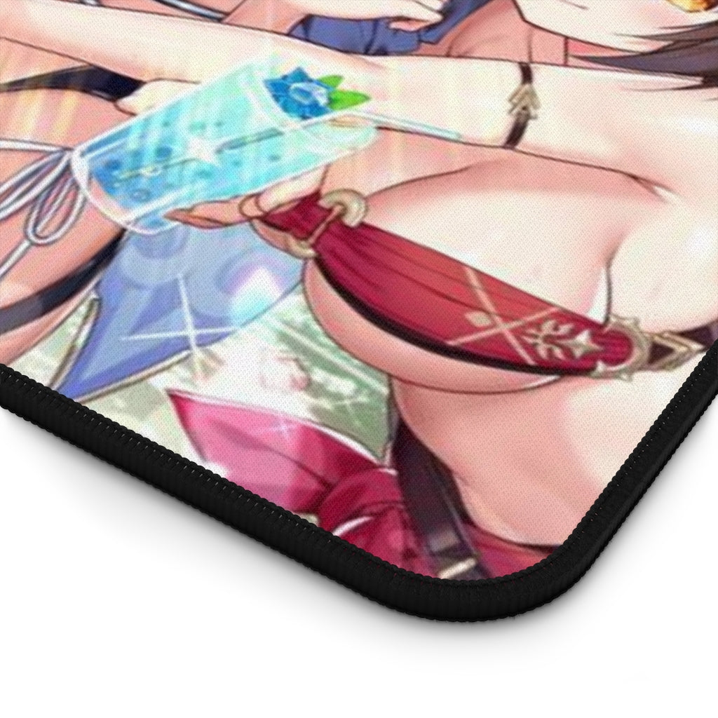 Genshin Impact Anime Mousepad Doujin - Desk Mat - Big Gaming Mouse Pad - MTG Playmat