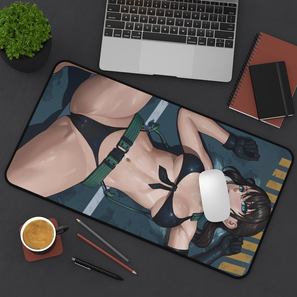 Metal Gear Solid Sexy Mousepad - Quiet Large Gaming Desk Mat - Ecchi Playmat