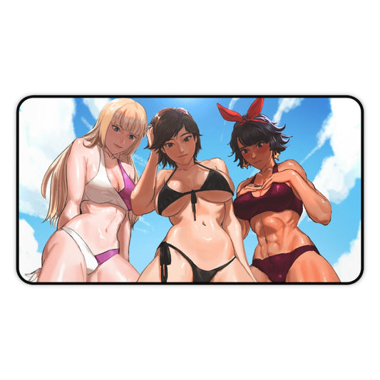 Tekken Bikini Waifus Desk Mat - Non Slip Gaming Mousepad