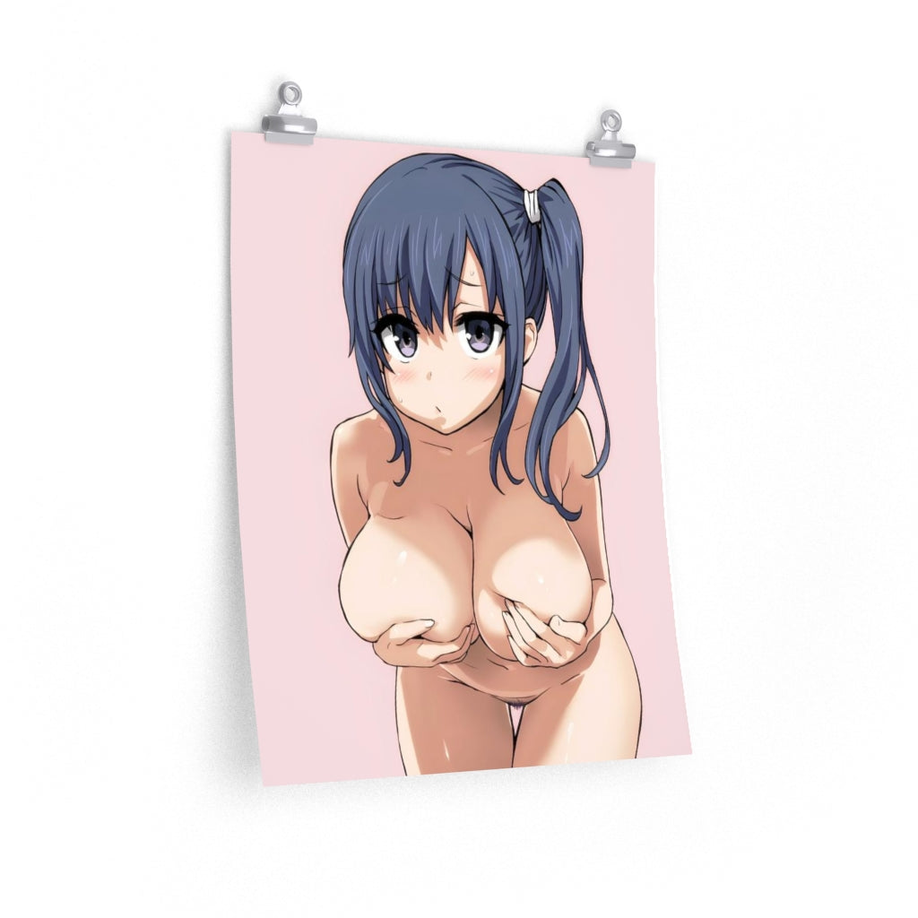 Nude Imai Midori Shirobako Ecchi Poster - Lewd Premium Matte Vertical Poster - Adult Wall Art