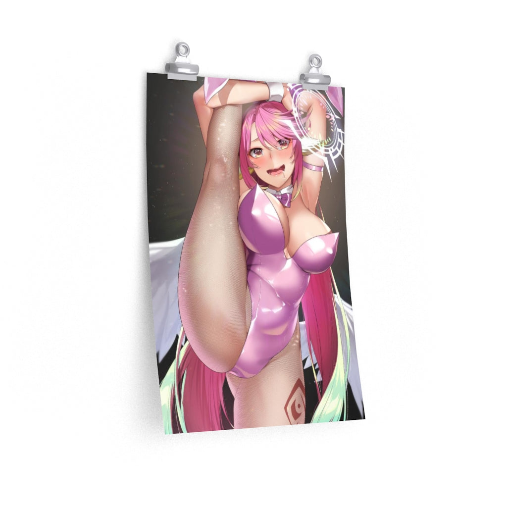 Sexy Bunny Girl Jibril No Game No Life Poster - Lewd Premium Matte Vertical Poster - Adult Wall Art