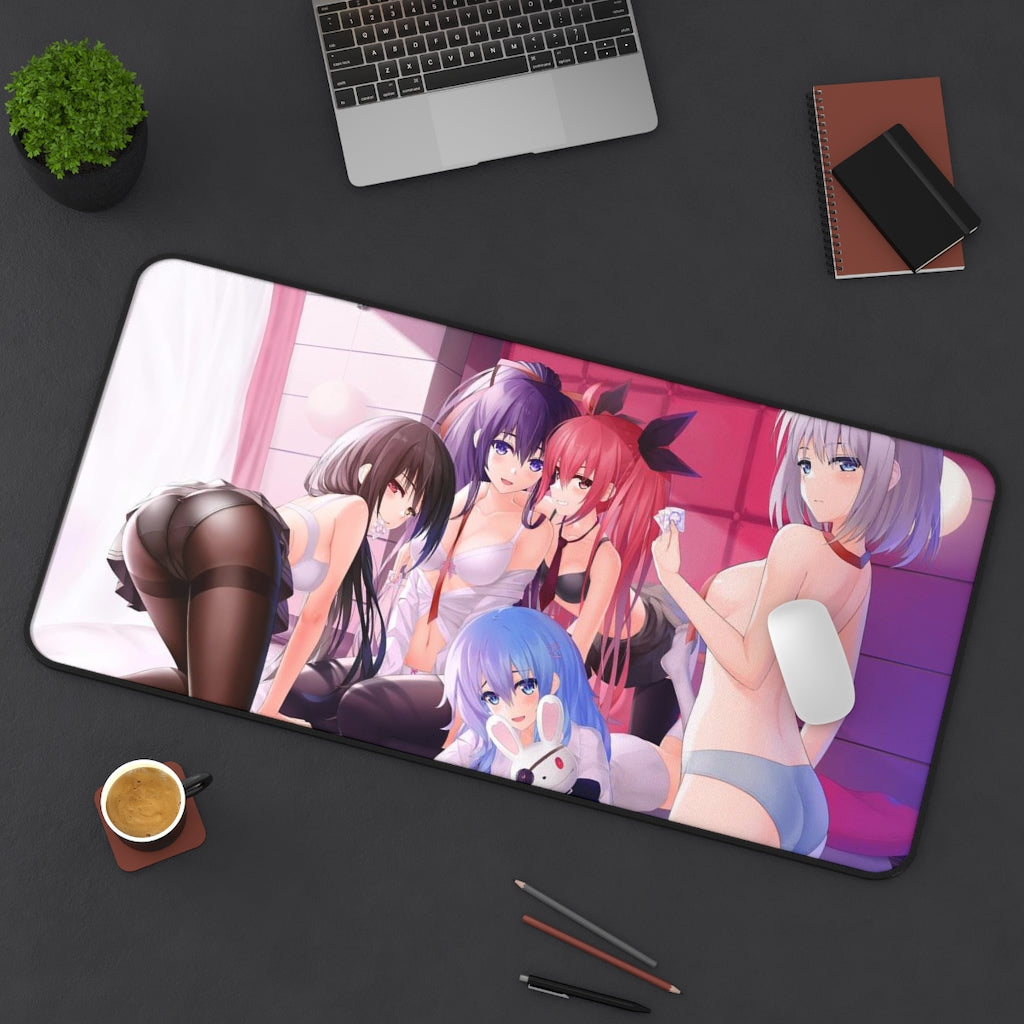 Date A Live Sexy Mousepad - Sexy Anime Girls Desk Mat - Ecchi Playmat