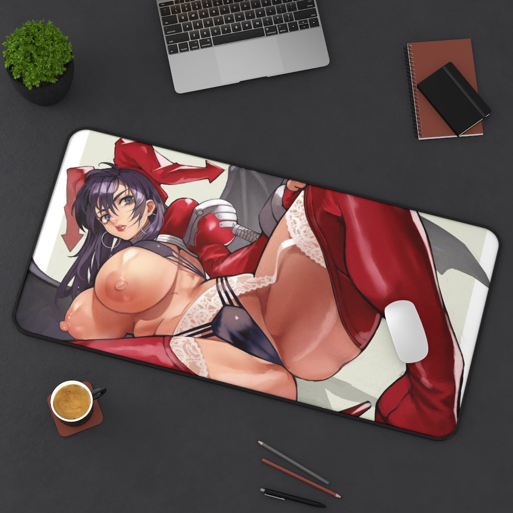 Bastard Porno Dianno Nude Boobs Desk Mat - Ecchi Mousepad - Adult Playmat