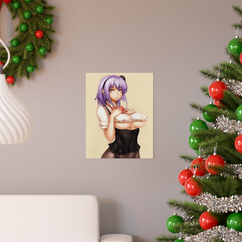 Shidare Hotaru Dagashi Kashi Poster - Lewd Premium Matte Vertical Poster - Adult Wall Art