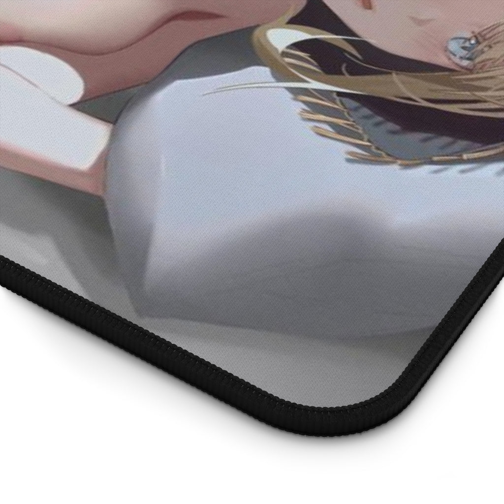 Fia the Naked Deathbed Companion Elden Ring Desk Mat - Non Slip Mousepad