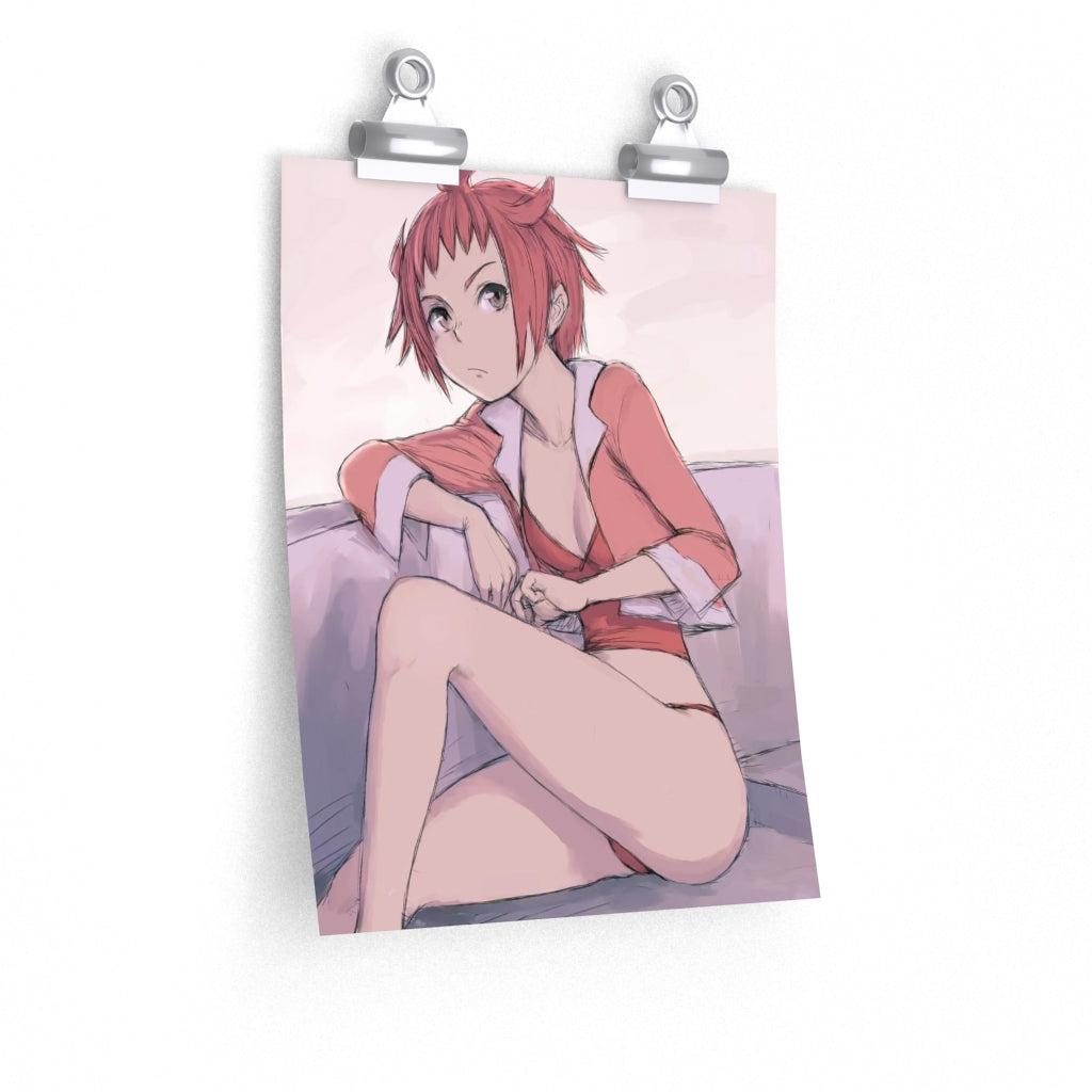 Souya Akira Dragonaut Poster - Lewd Premium Matte Vertical Poster - Adult Wall Art