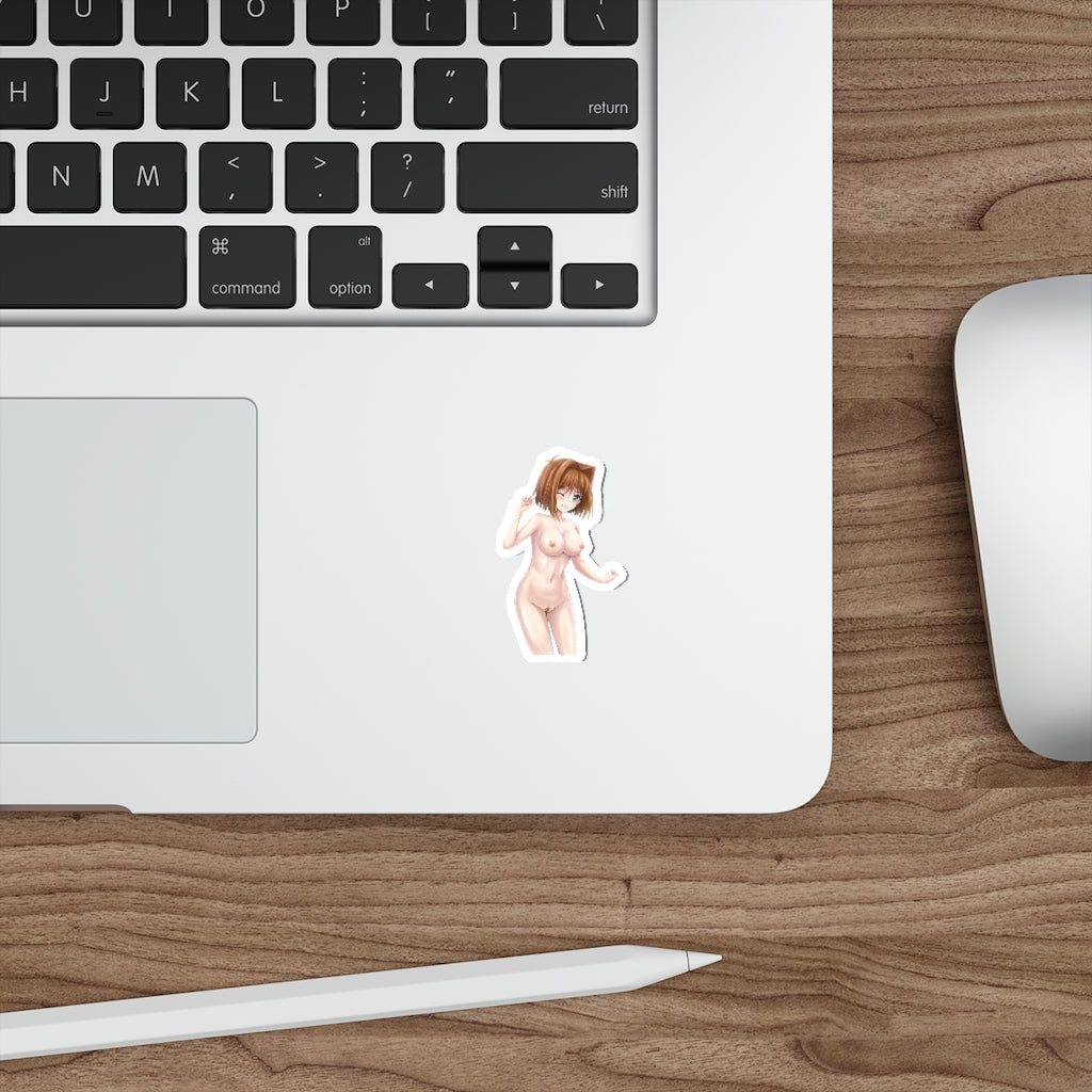 Nude Mazaki Anzu YuGiOh Hentai Waterproof Sticker - Ecchi Vinyl Decal