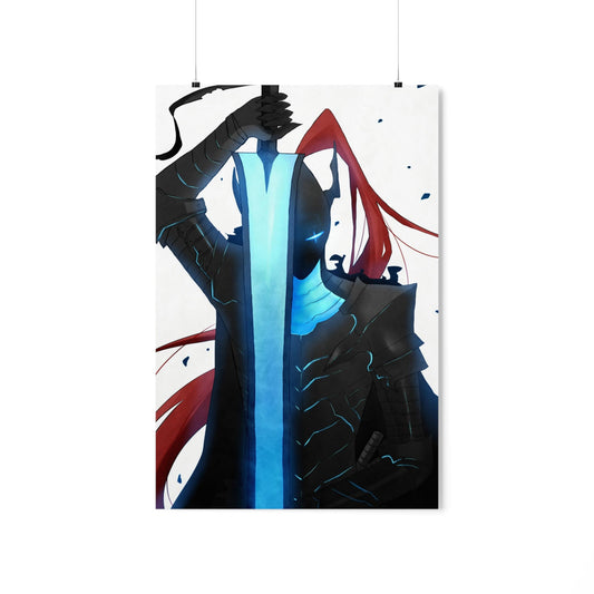 Solo Leveling Poster - Premium Matte Vertical Poster - Igris Anime Wall Art Decor