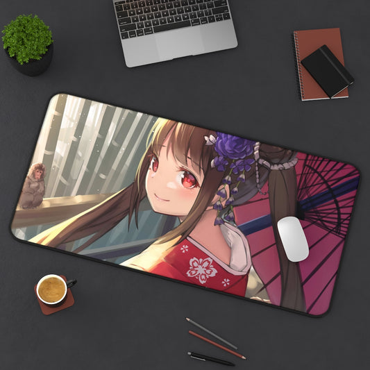 Kawai Anime Girls Mouse Pads - Japanese Cute girl - The Mouse Pads Ninja 31" × 15.5" Home Decor