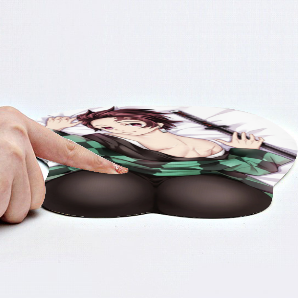 3D Silicone Mousepad | Oppai Mouse Pad | Silicone chest  mousepad