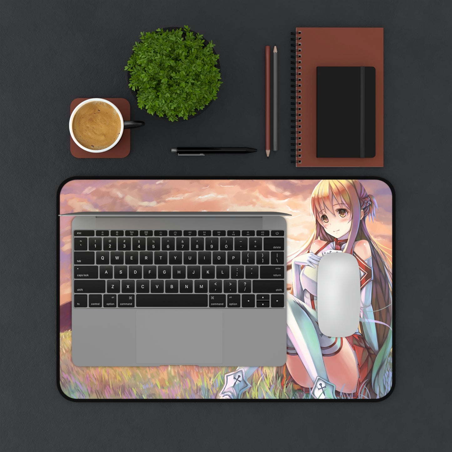 Sword Art Online Anime Mousepad - Asuna Large Desk Mat - Ecchi Mouse Pad