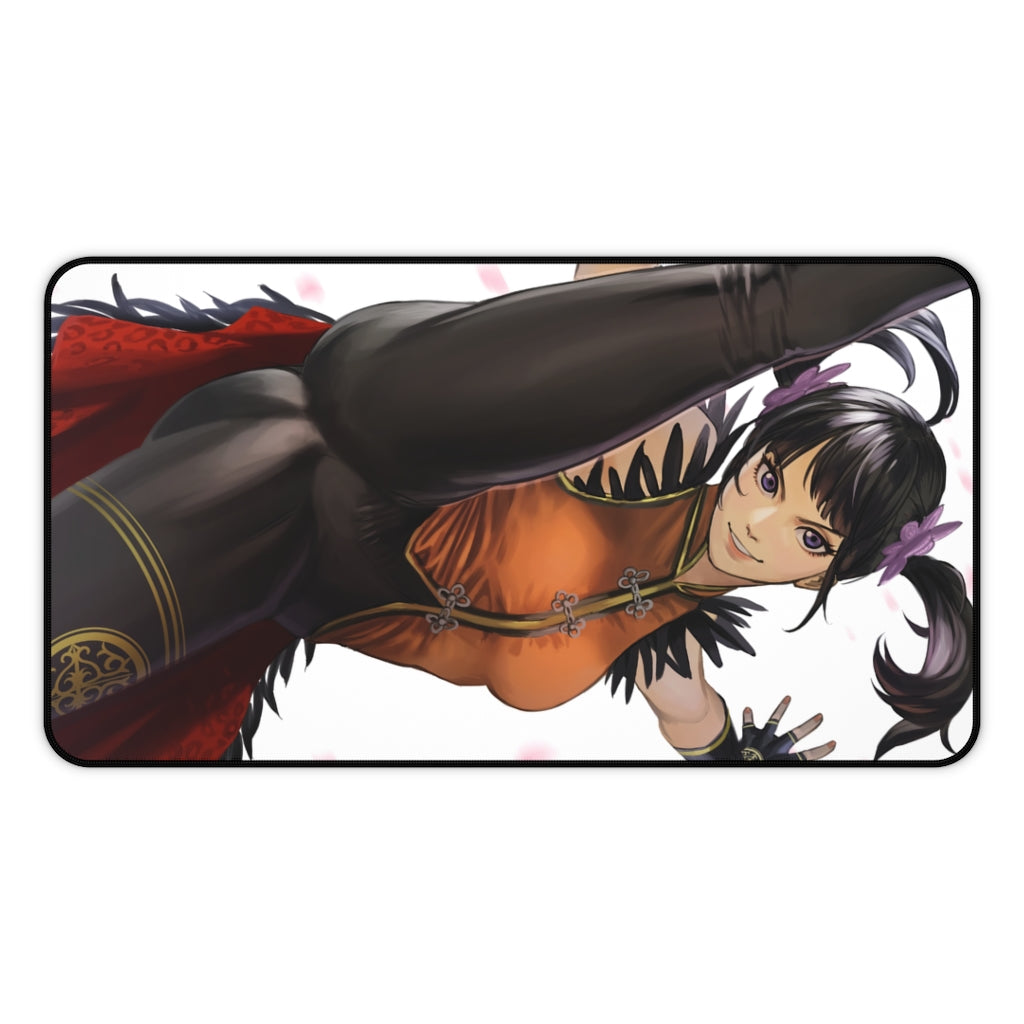 Tekken Sexy Ling Xiaoyu Desk Mat - Non Slip Mousepad