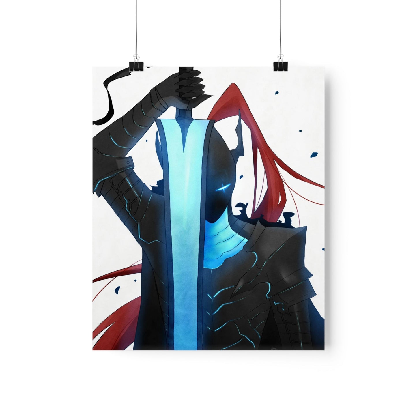 Solo Leveling Poster - Premium Matte Vertical Poster - Igris Anime Wall Art Decor