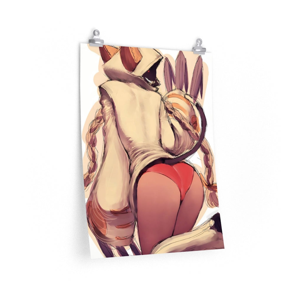 Taokaka Blazblue Poster - Lewd Premium Matte Vertical Poster - Adult Wall Art