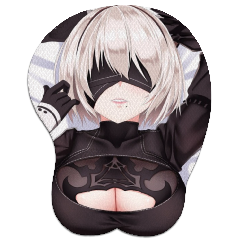 3D Silicone Mousepad | Oppai Mouse Pad | Silicone chest  mousepad