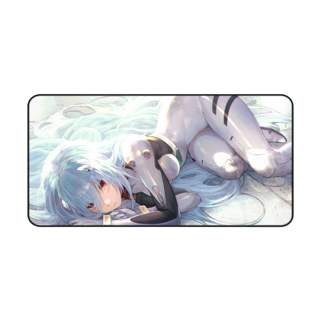 Ayanami Rei Long Hair Evangelion Desk Mat - Non Slip Mousepad