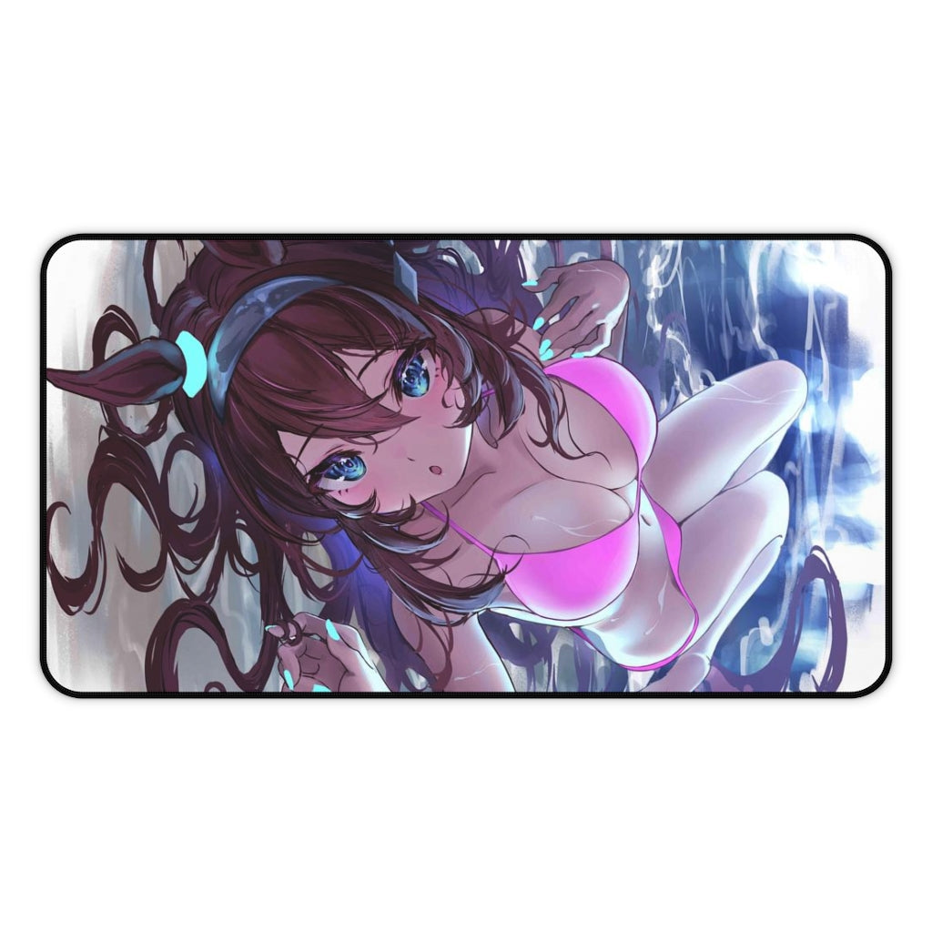 Uma Musume Sexy Mousepad - Bikini Mihono Bourbon Anime Desk Mat - Ecchi Playmat