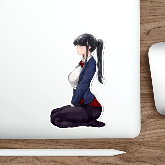 School Girl Komi Shouko Waterproof Sticker - Ecchi Vinyl Decal