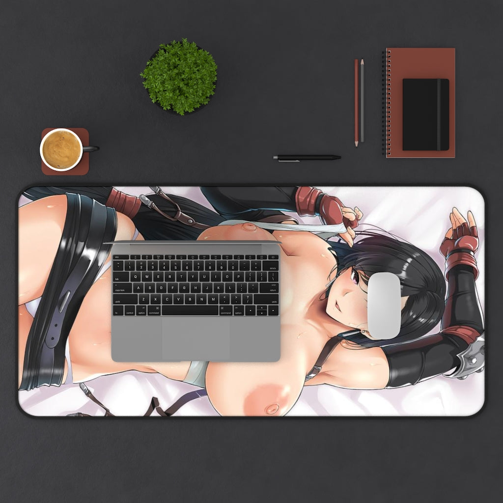 Final Fantasy VII Sexy Mousepad - Nude Tifa Tits Desk Mat - Ecchi Gaming Playmat