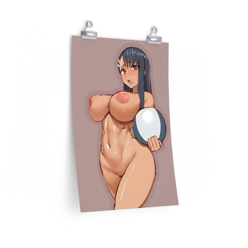 Nude Nagatoro Hentai Poster - Lewd Premium Matte Vertical Poster - Adult Wall Art