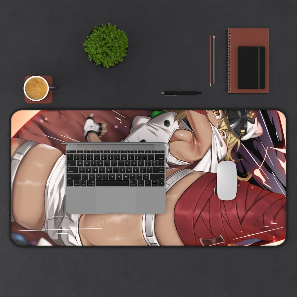 Guilty Gear Sexy Mousepad - Ramlethal Valentine Gaming Desk Mat - Ecchi Playmat