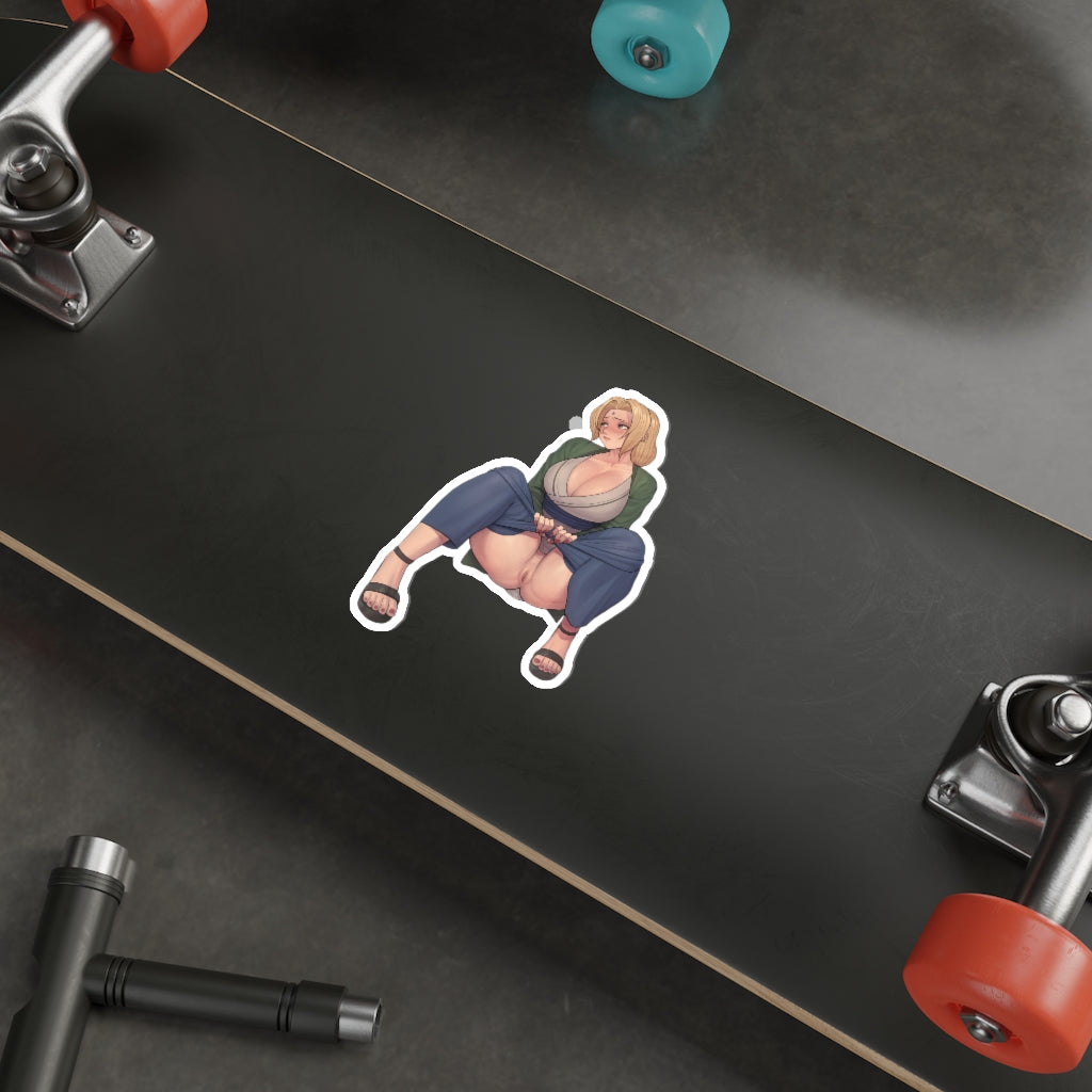 Hentai Pussy Tsunade Naruto Waterproof Sticker - Ecchi Vinyl Decal