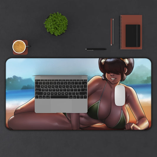 Avatar The Last Airbender Anime Mousepad - Thick Toph Bikini Large Desk Mat - Ecchi Mouse Pad - MTG Playmat