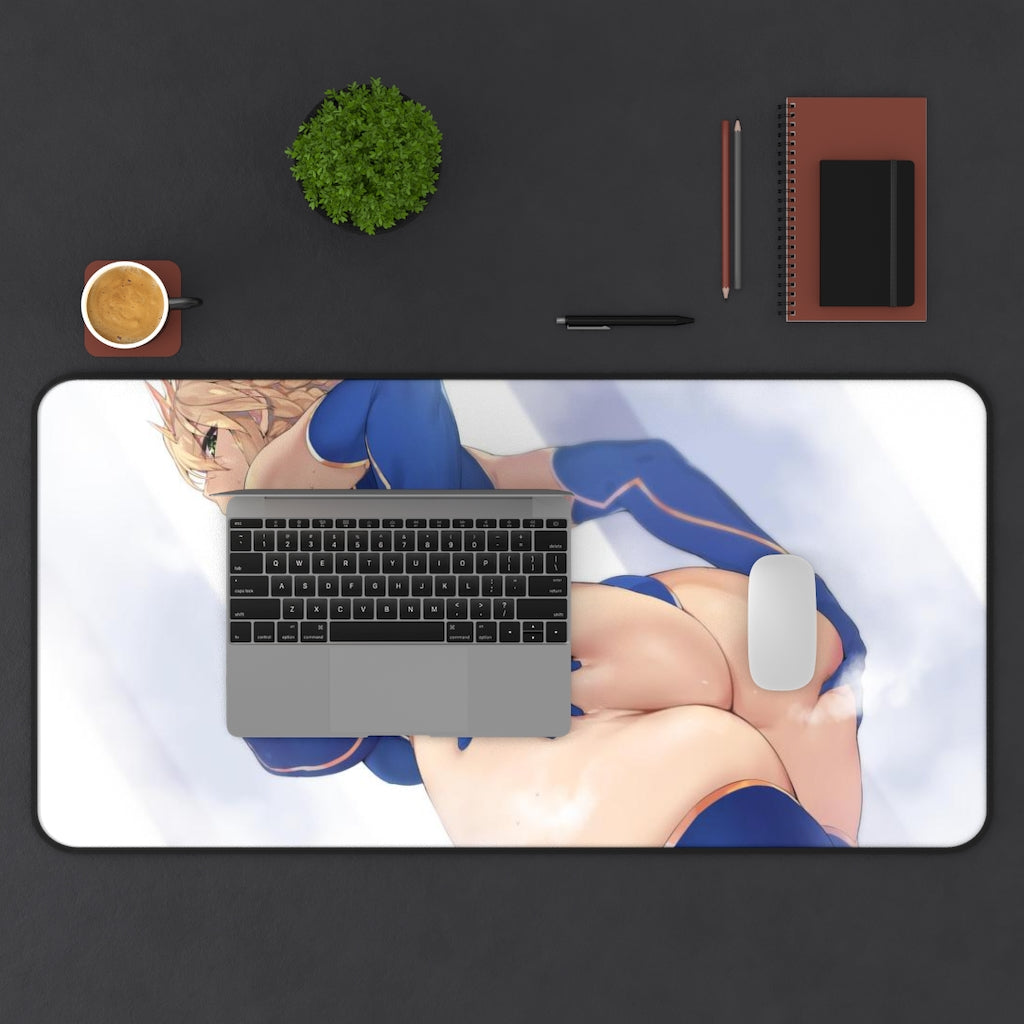 Fate Grand Order Sexy Mousepad - Huge Ass Artoria Pendragon Desk Mat - Ecchi Playmat