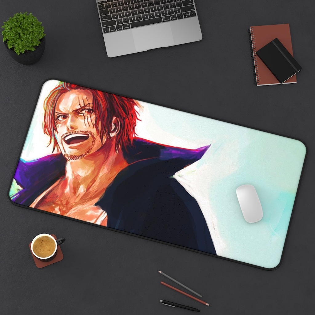 Shanks - One Piece Large Mouse Pad / Desk Mat - The Mouse Pads Ninja 31" × 15.5" Home Decor