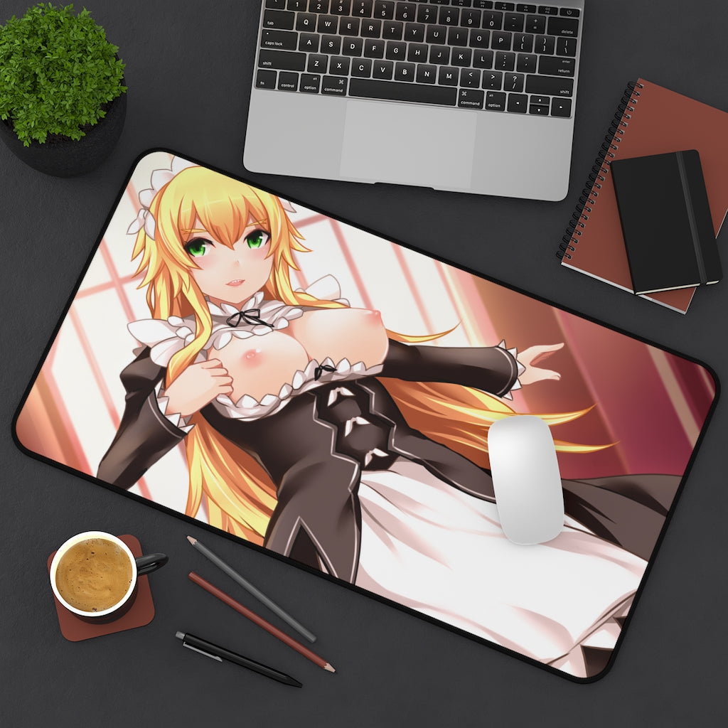 Re Zero Sexy Mousepad - Frederica Nude Tits Anime Desk Mat - Ecchi Playmat