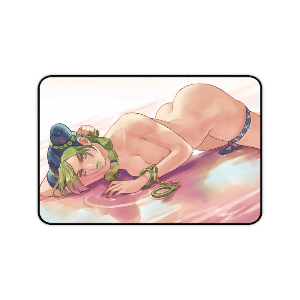 Nude Jolyne Kujo JoJo's Bizarre Adventure Desk Mat - Lewd Mousepad - Sexy Anime Girl Playmat