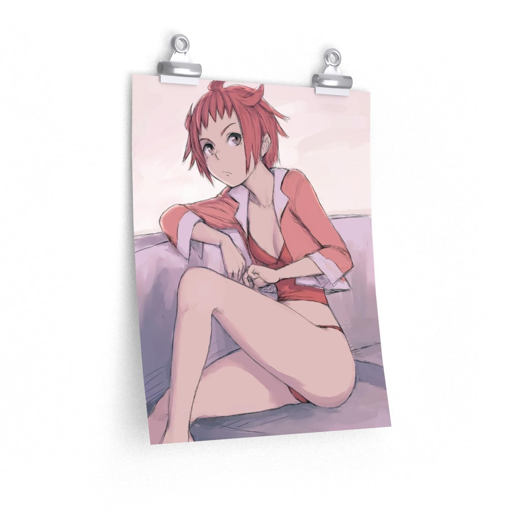 Souya Akira Dragonaut Poster - Lewd Premium Matte Vertical Poster - Adult Wall Art