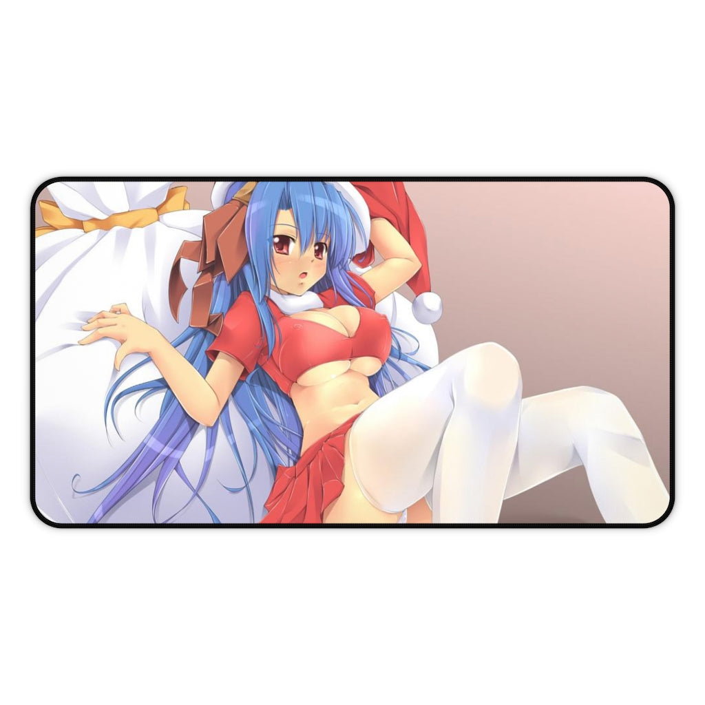 Sexy Santa Rocbouquet Romancing SaGa Desk Mat - Non Slip Mousepad