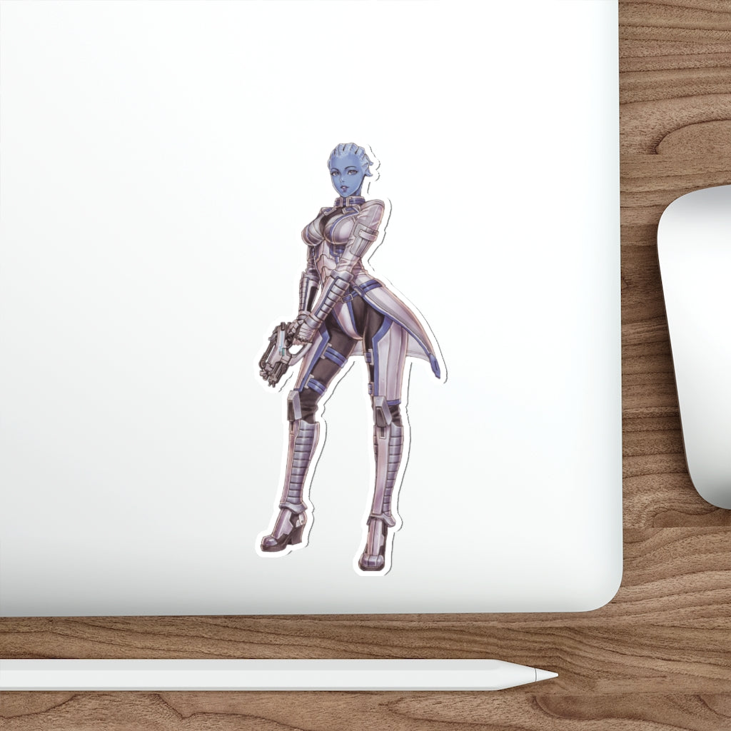 Mass Effect Liara Waterproof Sticker - Ecchi Vinyl Decal