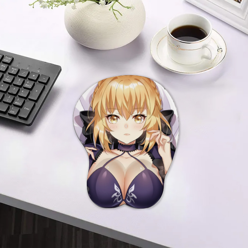 3D Silicone Mousepad | Oppai Mouse Pad | Silicone chest  mousepad