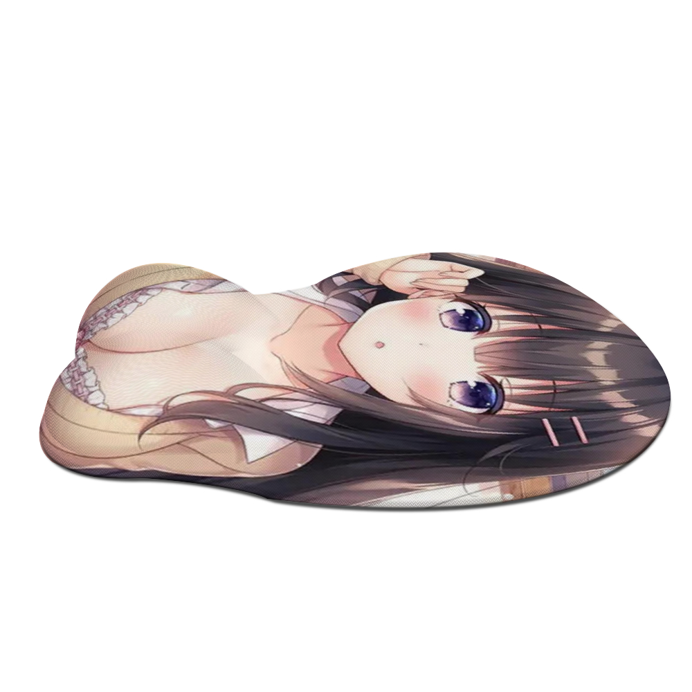 3D Silicone Mousepad | Oppai Mouse Pad | Silicone chest  mousepad